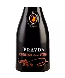 Vodka Pravda Espresso Flavored Liquor Café 750ml